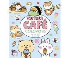 KNYGA Peto Violet Cuties Cafe Colouring: Fun and Easy Artworks