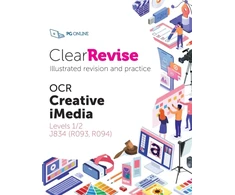 KNYGA Pg Online ClearRevise OCR Creative iMedia Levels 1/2 J834