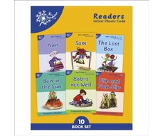 KNYGA Phonic Books Dandelion Readers Set 1 Units 1-10: Sounds of the alphabet and adjacent consonants