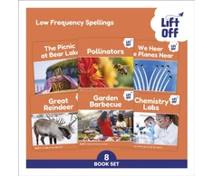 KNYGA Phonic Books Lift Off Readers Low Frequency Spellings
