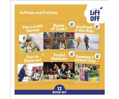 KNYGA Phonic Books Lift Off Readers Suffixes and Prefixes