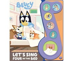 KNYGA Pi Kids Bluey: Let's Sing Four in the Bed Sound Book