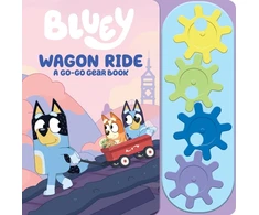 KNYGA Pi Kids Bluey: Wagon Ride A Go-Go Gear Sound Book