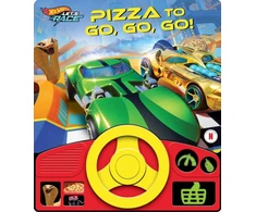 KNYGA Pi Kids Hot Wheels Let's Race: Pizza to Go, Go, Go! Sound Book