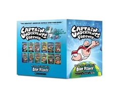 KNYGA Pilkey, Dav Captain Underpants Forever Box set (#1-12)