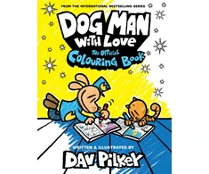 KNYGA Pilkey, Dav Dog Man With Love: The Official Colouring Book