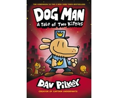 KNYGA Pilkey, Dav Dog Man:A Tale of Two Kitties