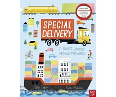KNYGA Polly Faber Special Delivery, A Book’s Journey Around the World