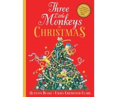 KNYGA Quentin Blake Three Little Monkeys at Christmas