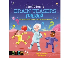 KNYGA Regan Lisa Einstein's Brain Teasers for Kids: 83 Puzzles to Boost Your Brainpower!