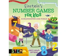 KNYGA Regan Lisa Einstein's Number Games for Kids: 84 Brain-Boosting Logic Puzzles