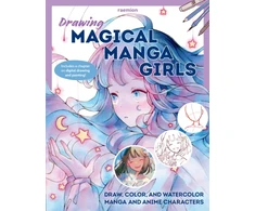 KNYGA Reichert Huyen Drawing Magical Manga Girls: Draw, Color, and Watercolor Manga and Anime Characters