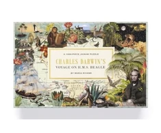 KNYGA Maria Rivans Rivans Maria Charles Darwin's Voyage on H.M.S. Beagle: A 1000-Piece Jigsaw Puzzle