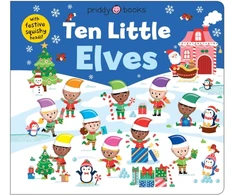 KNYGA Roger Priddy Ten Little Elves (Little Squishies), With festive squishy heads!