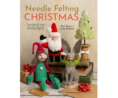KNYGA Roz Dace Needle Felting Christmas, Fun Step-by-Step Holiday Projects