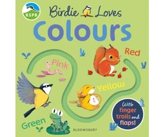 KNYGA RSPB Birdie Loves Colours: With finger trails and lift-the-flap surprises!
