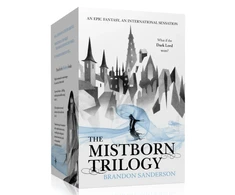KNYGA Sanderson, Brandon Mistborn Trilogy Boxed Set: Mistborn, The Well of Ascension, The Hero of Ages