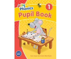 KNYGA Sara Wernham Jolly Phonics Pupil Book 1, in Print Letters (British English edition)