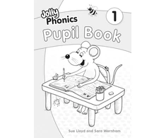 KNYGA Sara Wernham Jolly Phonics Pupil Book 1, in Precursive Letters (British English edition)