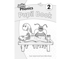 KNYGA Sara Wernham Jolly Phonics Pupil Book 2, in Precursive Letters (British English edition)