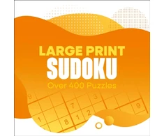 KNYGA Saunders, Eric Large Print Sudoku: Over 400 Puzzles