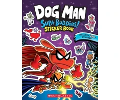 KNYGA Scholastic Dog Man: Supa Buddies Sticker Book