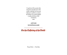 KNYGA Schopenhauer, Arthur On the Suffering of the World