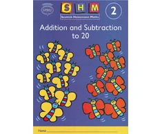 KNYGA Scottish Primary Mathematics Group Scottish Heinemann Maths 2: Addition and Subtraction to 20 Activity Book 8 Pack
