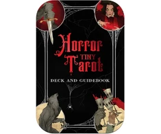 KNYGA Siegel, Minerva Horror Tiny Tarot Deck and Guidebook
