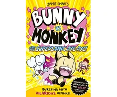 KNYGA Smart Jamie Bunny vs Monkey and the Supersonic Aye-aye (a Phoenix Comic Book, from the multi-million-selling creative genius Jamie Smart)