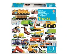 KNYGA Smith, Sam Usborne Book and Jigsaw Trucks