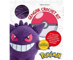 KNYGA Somers Sabrina Author PokeMon Crochet Gengar Kit: Includes Materials to Make Gengar and Instructions for 5 Other PokeMon