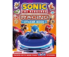 KNYGA Sonic the Hedgehog Racing Sticker Book