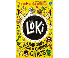 KNYGA Stowell Louie Loki: A Bad God's Guide to Causing Chaos, A Norse trickster god stuck in a kid's body teams up with his enemy to stop magical mayhem, for age 7, 8, 9, 10, 11, 12