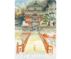 KNYGA Studio Ghibli Spirited Away Journal (The Bathhouse)