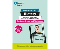 KNYGA Taylor, Kirsty Pearson REVISE AQA GCSE History Germany 1890-1945: Democracy and dictatorship Revision Guide and Workbook incl. online revision and quizzes - for 2026, 2027 exams