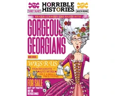 KNYGA Terry Deary Gorgeous Georgians (newspaper edition)