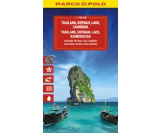 KNYGA Thailand, Vietnam, Laos, Cambodia Marco Polo Map