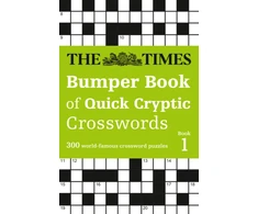 KNYGA The Times Mind Games Times Bumper Book of Quick Cryptic Crosswords book 1: 300 World-Famous Crossword Puzzles