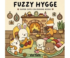 KNYGA Tinta Vivi Fuzzy Hygge: Super cute colouring book