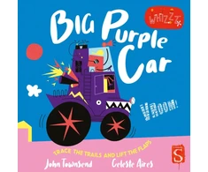 KNYGA Townsend John Vroom! Big Violetinė Car!