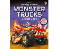 KNYGA Tudhope, Simon Build Your Own Monster Trucks Sticker Book