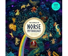 KNYGA Bookshop Various World of Norse Mythology: A 1000-piece jigsaw puzzle by Adam Simpson