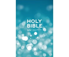 KNYGA Version, New International NIV Popular Mėlyna Hardback Bible