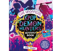 KNYGA Violet Lila Unofficial K-Pop Demon Hunters Activity Book