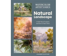 KNYGA Vloothuis Johannes Watercolor Artist's Index of the Natural Landscape: A Field Trip of Features and How to Paint Them