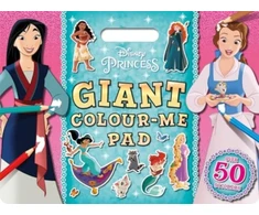 KNYGA Walt Disney Disney Princess: Giant Colour-Me Pad