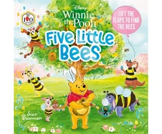 KNYGA Walt Disney; Kyriacou, Georgina Disney Winnie the Pooh: Five Little Bees: A lift-the-flap picture book: Lift the flaps to find the bees!