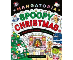 KNYGA Wan Liv Mangatopia Spoopy Christmas: A Frightfully Festive Colouring Book