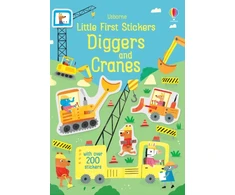 KNYGA Watson, Hannah (EDITOR) Little First Stickers Diggers and Cranes